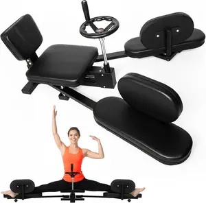 440LBS Split Machine for Flexibility, 240 Degree Split Stretcher for Physical Training & Muscle Relieving in Gymnastics Dance Room, Practical Leg Split Stretcher Machines for Kids&Adults, Black
