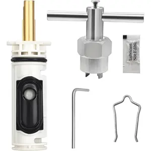 Shower  for 1222 & 1222B, with Puller and Retainer Clip, Bath Valve Replacement Tub Shower  Repair Kit,  Handle Bathtub Faucet Rebuild Kit with