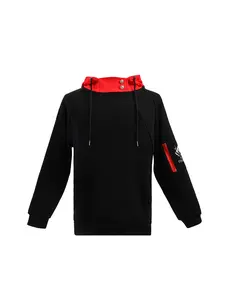 Anime Jujutsu Kaisen Cosplay Hoodie Set, Tiger Zou Yuji Costume, High Neck Pullover Jacket, Slim Fit, All Seasons