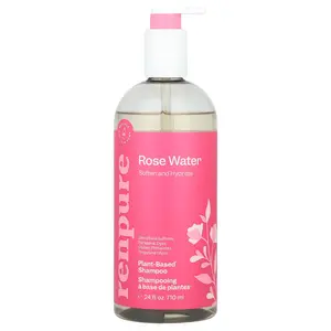 Renpure Plant-Based Shampoo, Rose Water, 24 fl oz (710 ml)