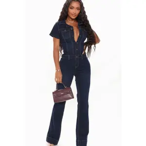 Day Dreaming Denim Jumpsuit - Denim