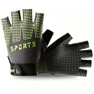 Summer Kids Half Finger Gloves for Outdoor Sports, Anti-Slip Palm, Breathable Design, Ideal for Kids Cycling, Comfortable and Durable