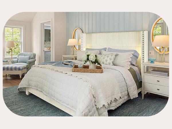 【Ships in 1 or 2 Packages】Wingback Bed Frame with Reading Lights, Corduroy Upholstered Headboard with USB Ports, Noise-Free Platform Bed Frame 1200 lbs Heavy Duty, Aesthetic Bedroom Decor Must Have Gift for Teen Girls Women,Summervibes