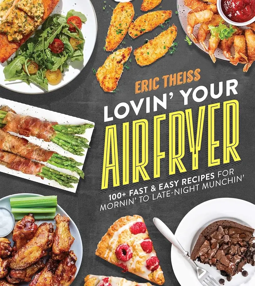 Air Fryer Recipe Guide - Over 110 Recs, 100+ Fast & Easy Healthy Meals, Decorative Refrigerator Magnet, Home Supply Accessory