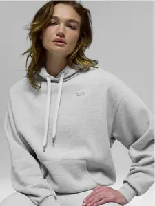 Alo Yoga Accolade Hoodie Athletic Heather Grey