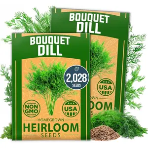 Dill Bouquet Seeds 2 Pack - 2028 Non-GMO Seeds