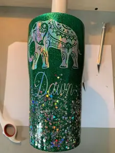 Mandala Elephant Tumbler