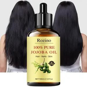 Rozino 100% Pure Jojoba Oil - Lubrication Maintenance, No - Rinse & Fast Absorb