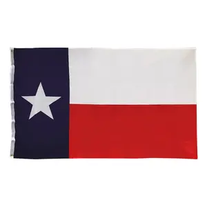 1pc, Texas USA State Flag, 3x5ft (90*150cm), 2 Grommets, Single-Sided Printing, for Indoor, Outdoor, Party, Activities, Business, Bar, School, Office, Sports Events, Festival, Patriotism, Decoration