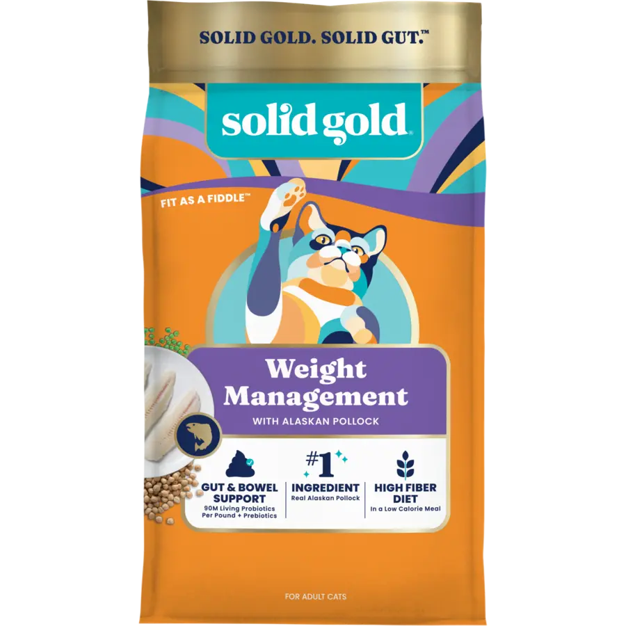 Solid Gold Fit as a Fiddle™ Alaskan Pollock Dry Food for Adult Cats