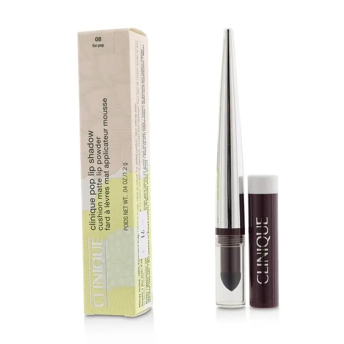 CLINIQUE Pop Lip Shadow Cushion Matte Lip Powder - # 08 Fun Pop, Makeup, Cosmetic, Lipstick