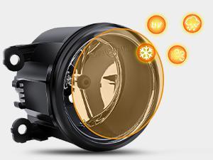 Nilight Fog Light Assembly Compatible with 2005 2006 2007 2008 2009 2010 2011 2012 2013 2014 Ford Mustang Focus Explorer Ranger Nissan Frontier Lincoln Navigator Honda Accord Pilot