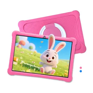 10.1-Inch Android Kids Tablet, Iwawa Education Software, Parental Control, Dual Cameras, Drop-Proof, Blue//, No Adapter Included