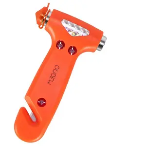 Two-In-One Safety Hammer, Multi-Functional Car Emergency Hammer, Escape Hammer, Window Breaker, Essential Automotive Tool