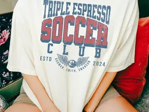 USWNT Gift, USWNT Tee-Shirt, Triple Espresso Soccer Shirt, USA Soccer Tee, Soccer Lover Gift, Womens Soccer Merch, uswnt Gameday Tshirt