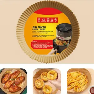 Universal multi-purpose design fits perfectly for round air fryers, ovens, baking trays, microwaves and most kitchen cookware. Also compatible with wooden kitchen utensils, ideal for home, kitchen, party and daily cooking scenarios.