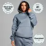 Comfrt | Signature Hoodie | Oversized Soft Comfy Everyday Essential Unisex Hoodie