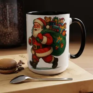Classic Ceramic Mug with Snowman Design for Coffee Tea Hot Beverages Durable & Elegant Drinkware
