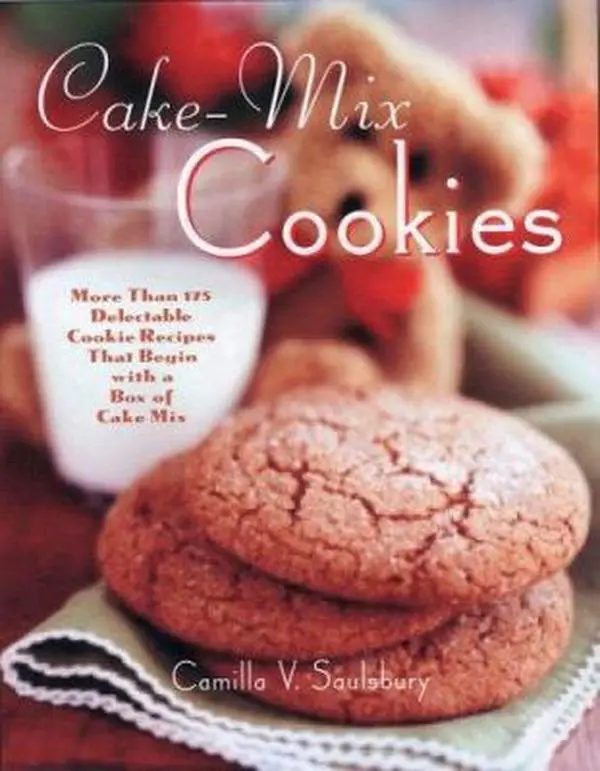 USED Book - Cake Mix Cookies: More Than 175 Delectable Cookie Recipes That Begin With a Box of Cake Mix by Camilla V. Saulsbury (Paperback) - english