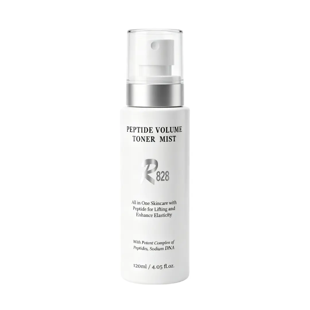 R828 PEPTIDE Volume Toner Mist 120ml - Ultra-Fine Hydration with Peptides Niacinamide & Antioxidants for Radiant Skin