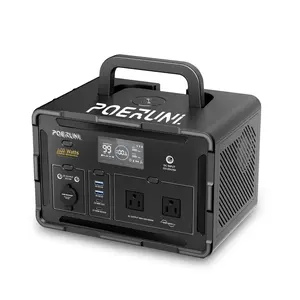 NEW 600W Lithium Battery Portable Power Station 519Wh for Camping RV Backup