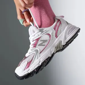 New Balance 530 White Pink Sugar MR530PK Men's Fashion Sneaker New
