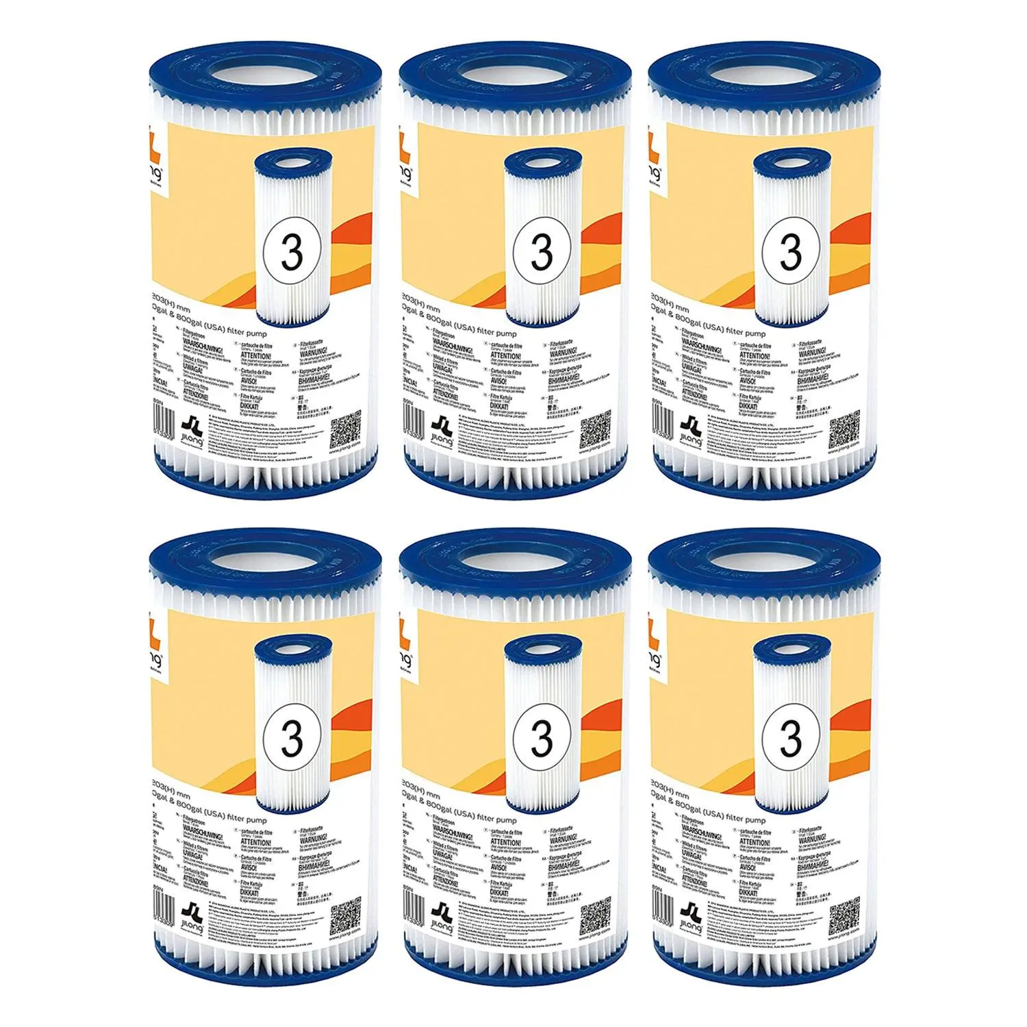 JLeisure Avenli 290589 4.17 x 8-Inch Filter Cartridge Replacement Part (6 Pack) JLeisure Avenli 290589 4.17 x 8-Inch Filter Cartridge Replacement Part (6 Pack)