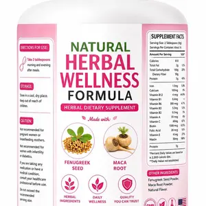 Natural Herbal Wellness Formula – Herbal Dietary Supplement