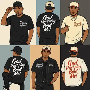 God Don't Play Bout Me T-Shirt - Uniquely Different Design for Personal Expression