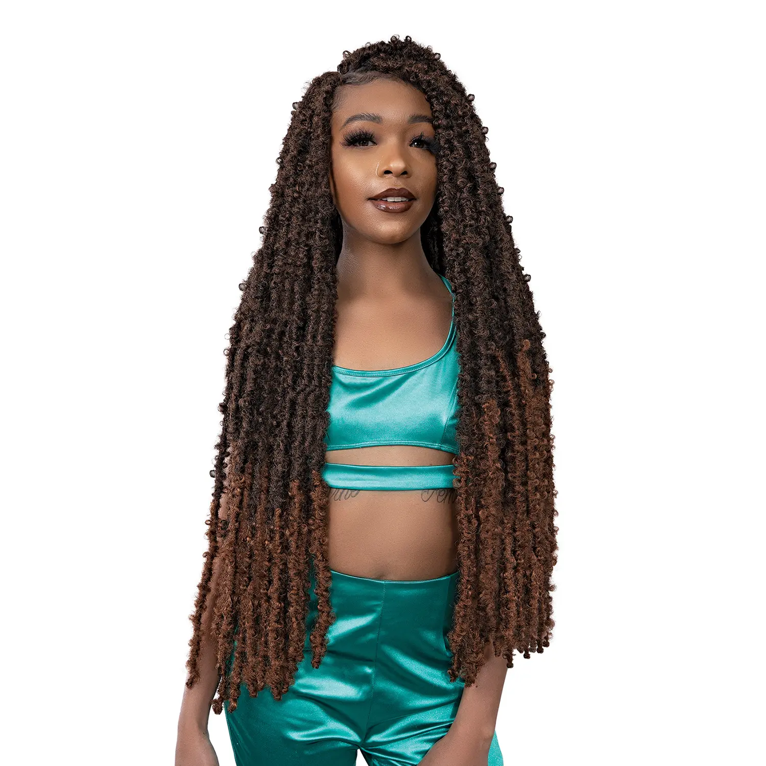 Janet Collection Nala Tress Bali Butterfly Locs 24", Synthetic Boho Soft Locs, Crochet Braids Hair Extensions for Protective Hairstyles, Boho Braids, Braids Hairstyles