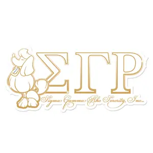 Sigma Gamma Rho Sorority, Incorporated Laptop Jumbo Sticker/Decal