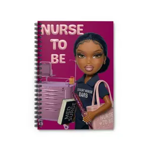 Nurse To Be Spiral Notebook | Nursing Student Med Surg Notes