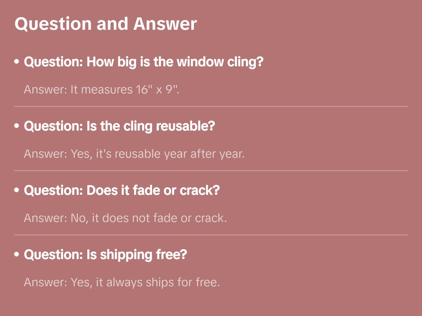 Happy Birthday Window Cling (script)