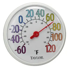 Taylor Precision  13.5 in. Color Dial Thermometer