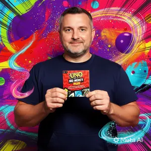 UNO No Mercy PLUS Party Card Game – Entertainment for Family Gatherings