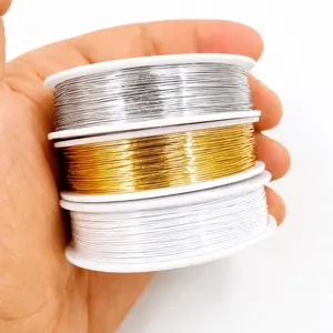 Soft Iron Wire, 0.3mm x 50m, Craft Wire for Bead and Jewelry Making Projects