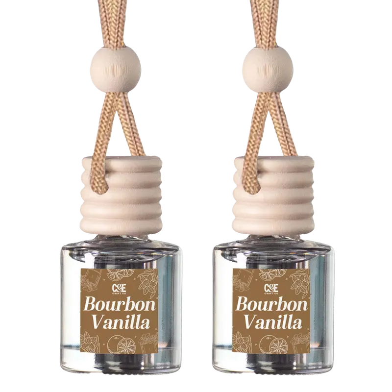 Scented Car Freshener 2 Pack - Long-lasting Fragrance