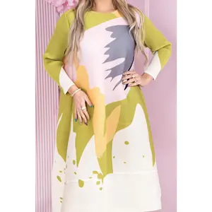 THAILA DRESS -  LIME