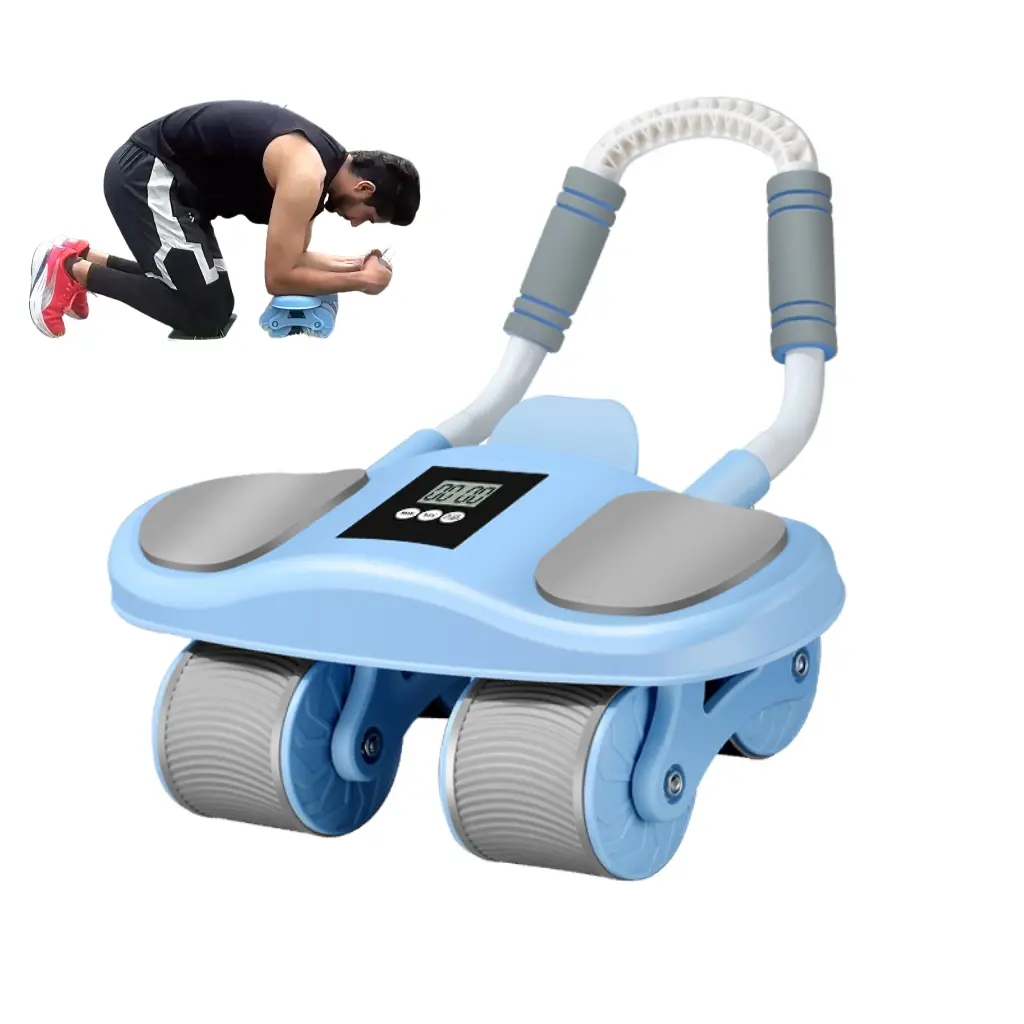 HXD-ERGO  Ab Roller for Home Gym Ab Wheel with Elbow Support Home Gym Equipment for Men and Women Applicable to Multiple Scenarios