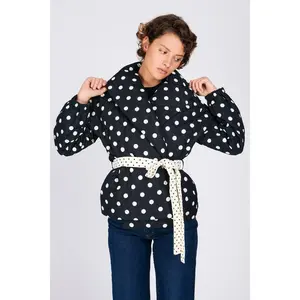 PORTIA WRAP JACKET POLKA DOT
