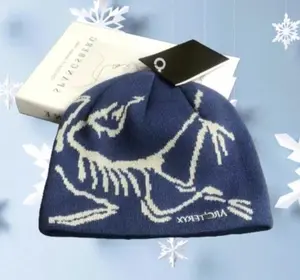 Arc'teryx Bold Knit Beanie, Cozy Winter Skull Cap, Outdoor Adventure Hat, Unisex Streetwear Fashion, Treding 2026