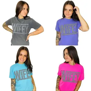 Stitch Smile - Wifey’s Checking Out Graphic Tee - MULTIPLE COLORS!