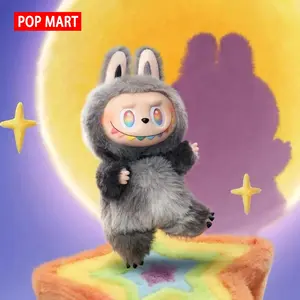 Labubu Dolls Macaron Color 100% Genuine Vinyl Toy Mainland China Origin Perfect Gift for Kids Families and Friends