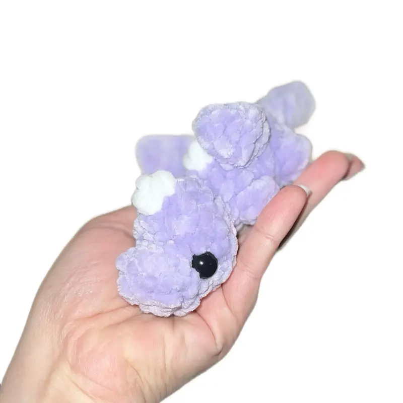 Baby Dragon Fidget Toy - Random Color, Soft Material, Plush Design, Ideal for Stress Relief and Playtime
