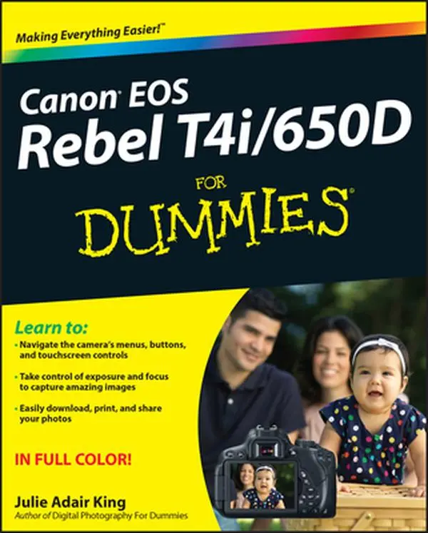 USED-Canon EOS Rebel T4i/650D For Dummies by King, Julie Adair (Paperback)