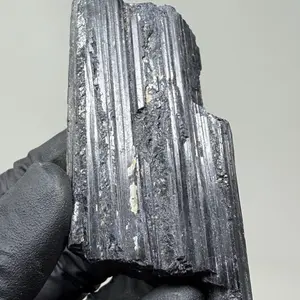 3.0” inch Pocket Sized Black Tourmaline Specimen Natural Crystal Spiritual Protection Energy from Brazil