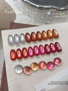 XEIJAYI  Ultra-Shiny Crystal Sugar Cat Eye Gel – 1PC Nail Polish Fall/Winter  Nail Art | Glossy Salon-Style Cat Eye Designs​ Dazzling Cat Eye Effect | Perfect For Professional & DIY Nail Art​