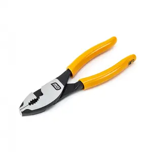 Gearwrench 6 in. Pitbull Dipped Handle Slip Joint Pliers - Molten Orange