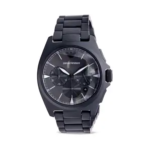 Emporio Armani Black Stainless Steel Mens Watch AR11412
