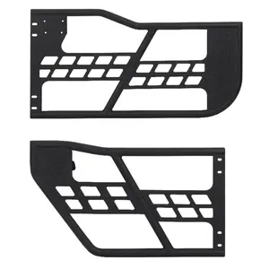 Tube Half Doors For  JK (2007-2018) - Off Road Tubular Trail Doors Set Of 2, Rust-Resistant Design For Trail, Beach & Rock Crawling (Without Mirrors)